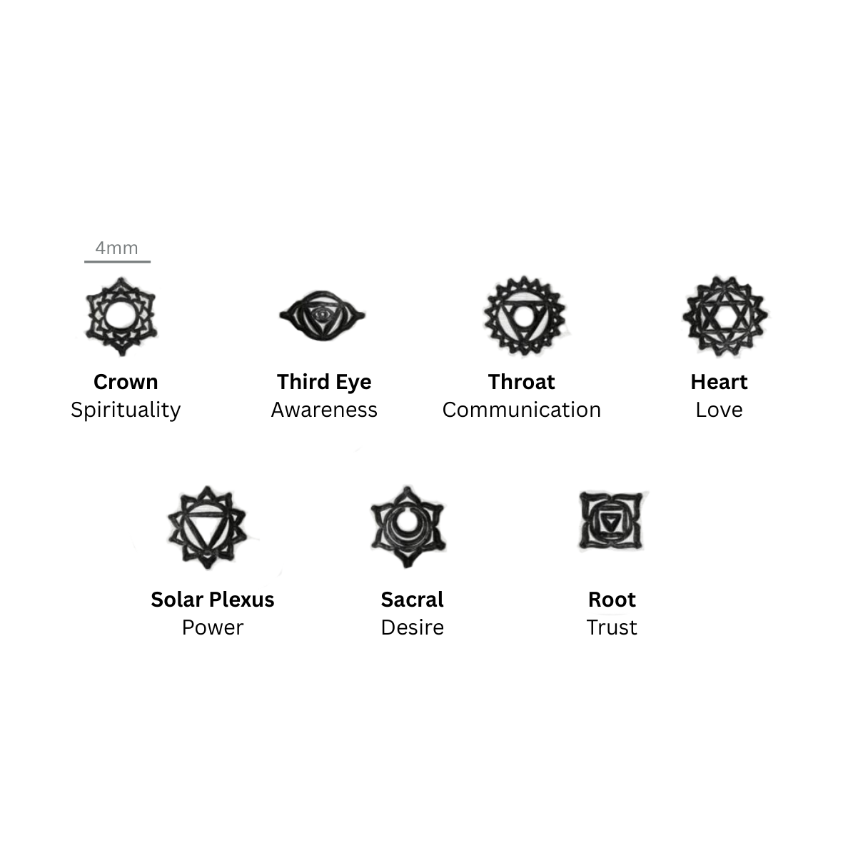 Chakra Pendant Necklace - CROWN